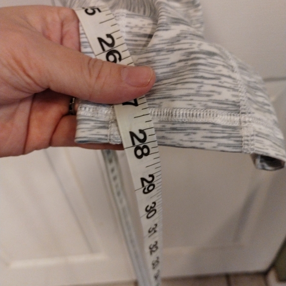 Phisockat lack and white full length high waist leggings - Picture 8 of 8